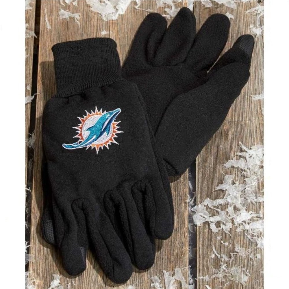 NFL -  Miami Dolphins Texting Gloves
